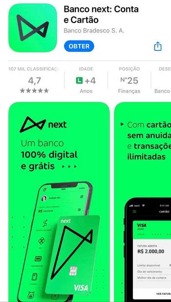 Como baixar o aplicativo Next Como baixar o aplicativo Next