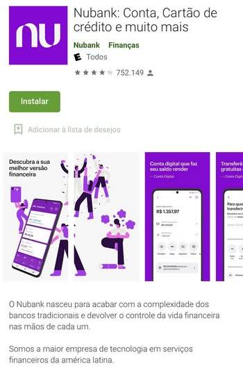 Como baixar o aplicativo Nubank Como baixar o aplicativo Nubank