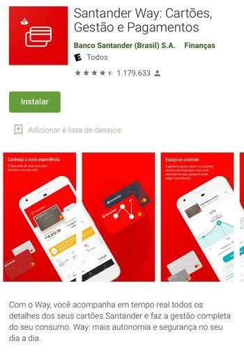 Como baixar o aplicativo Santander Way Como baixar o aplicativo Santander Way