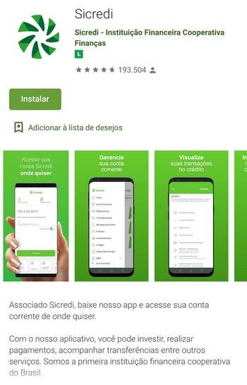 Como baixar o aplicativo Sicredi Como baixar o aplicativo Sicredi