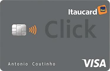 Cartão Itaú Click Visa Internacional