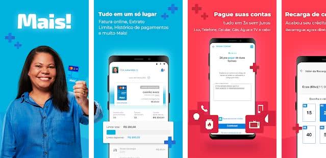 Aplicativo Cartão Mais! Aplicativo Cartão Mais!