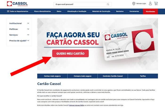 Solicitar Cartão Cassol Nacional Solicitar Cartão Cassol Nacional