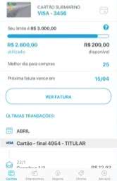 Fatura Cartão Celebre Fatura Cartão Celebre