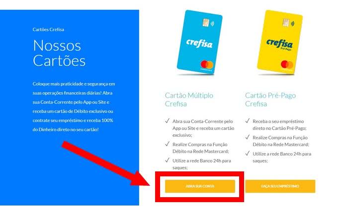 Solicitar Cartão Crefisa Solicitar Cartão Crefisa