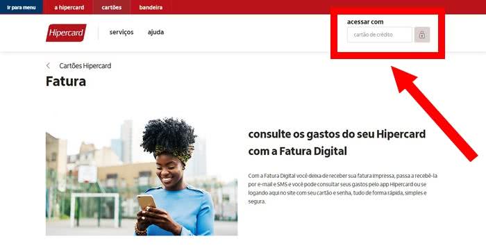 Fatura Hipercard pelo site Fatura Hipercard pelo site
