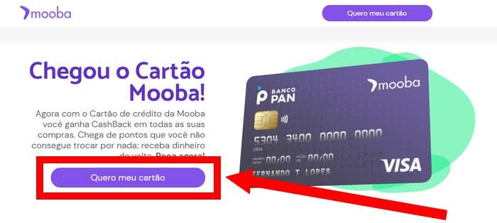 Solicitar Cartão Mooba Solicitar Cartão Mooba