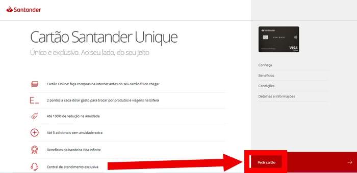 Solicitar Cartão Santander Unique Solicitar Cartão Santander Unique