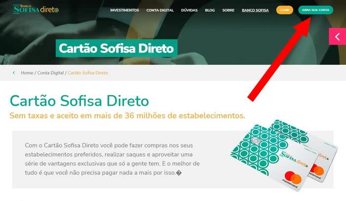 Solicitar Cartão Sofisa Direto Solicitar Cartão Sofisa Direto