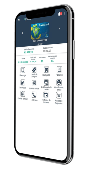 Aplicativo BrasilCard Cliente Aplicativo BrasilCard Cliente