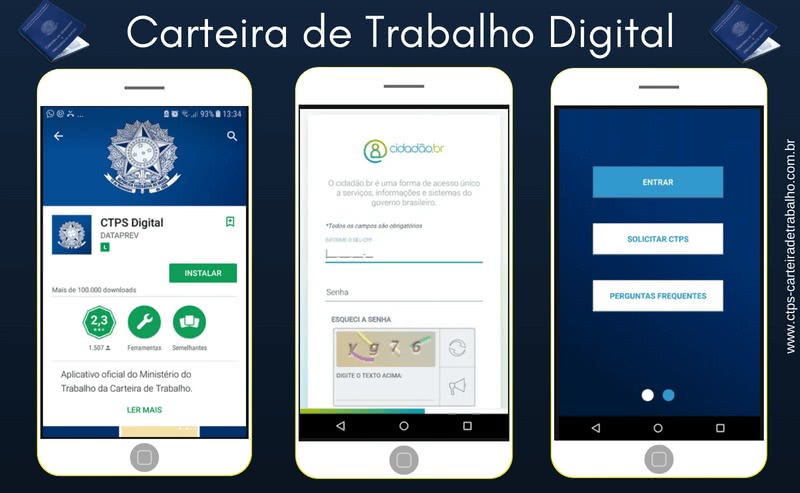 Carteira de Trabalho Digital Carteira de Trabalho Digital