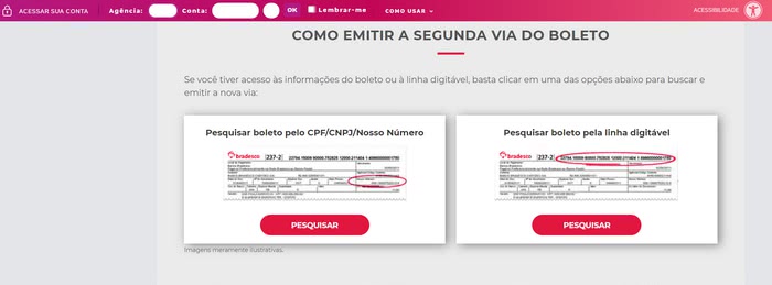Fatura Bradesco Fatura Bradesco