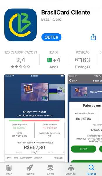 Como baixar o aplicativo Brasilcard Como baixar o aplicativo Brasilcard