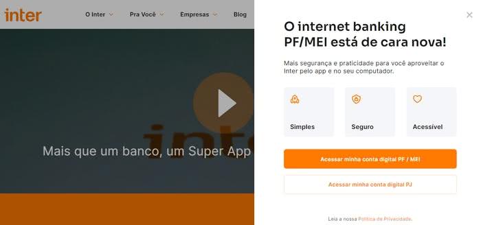 Fatura Inter Fatura Inter