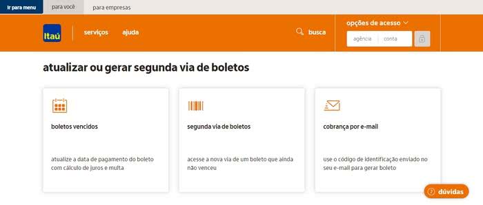 Itaú Click Fatura Itaú Click Fatura