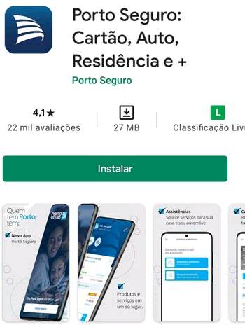 Porto: Seguros e cartão para Android - Download