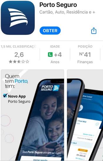 Como baixar o aplicativo Porto Seguro: Cartão, Auto, Residência e +