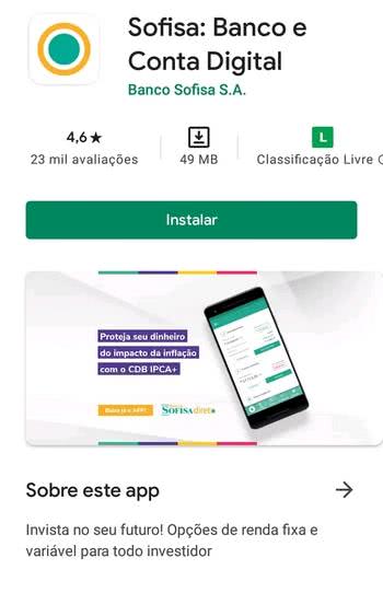 Como baixar o aplicativo Sofisa Como baixar o aplicativo Sofisa