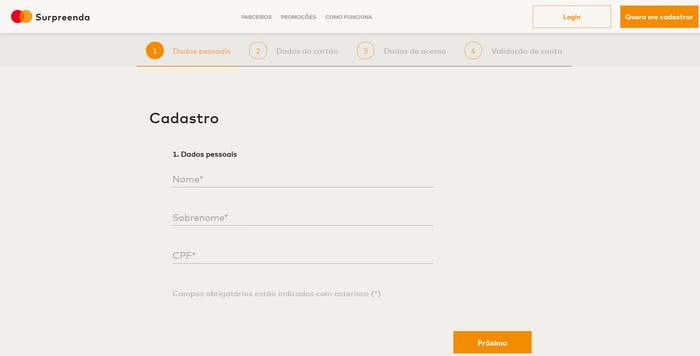 Mastercard Surpreenda Mastercard Surpreenda
