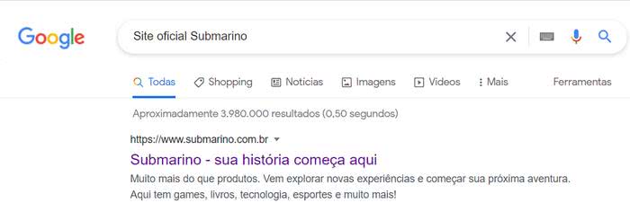 Submarino - Sua história começa aqui