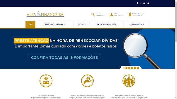 Solicitar Empréstimo Alfa Solicitar Empréstimo Alfa