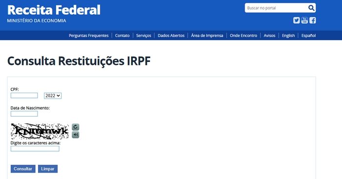 Restituição Imposto de Renda Restituição Imposto de Renda