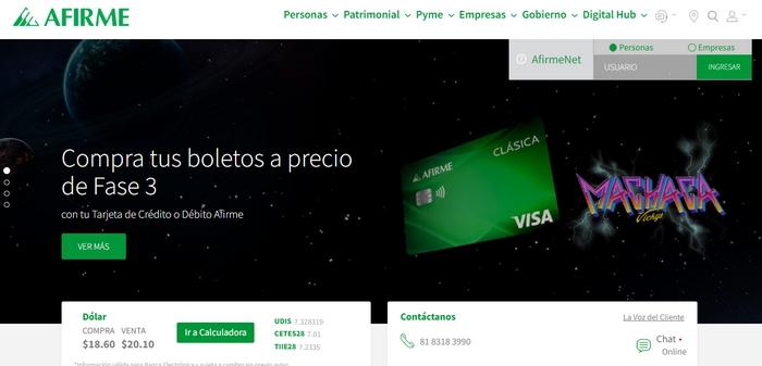 Solicitar la tarjeta Afirme Oro Solicitar la tarjeta Afirme Oro