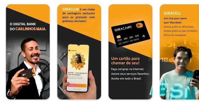 Cartão GiraBank Mastercard Internacional