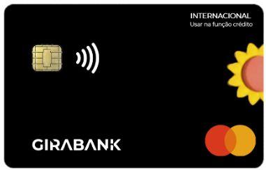 Cartão GiraBank Mastercard Internacional Cartão GiraBank Mastercard Internacional