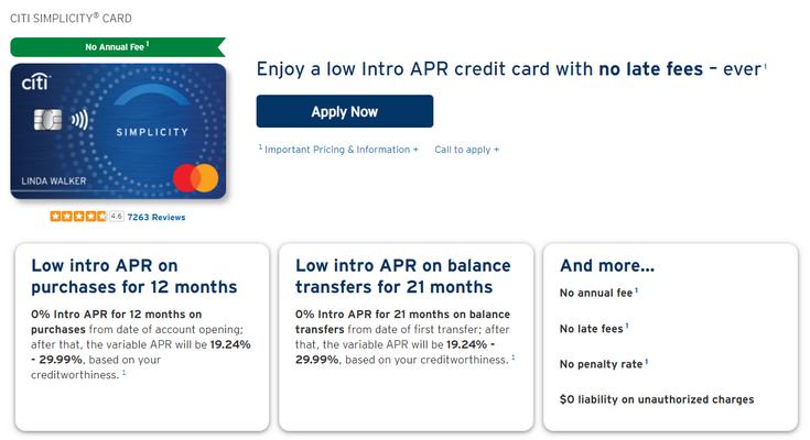 Citibank Simplicity Citibank Simplicity