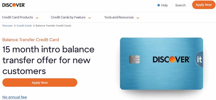 Discover It Balance Transfer Discover It Balance Transfer