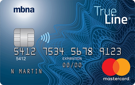 MBNA True Line Card MBNA True Line Card